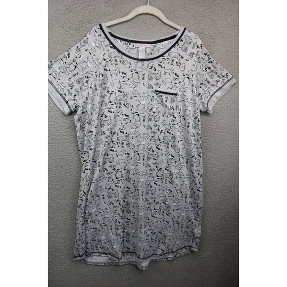 Pillow Talk Puppies Pajama Gown-Size Large-Comfy-Soft - Picture 1 of 11